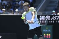 Carreno Busta in action at the 2025 Australian Open - Source: Getty